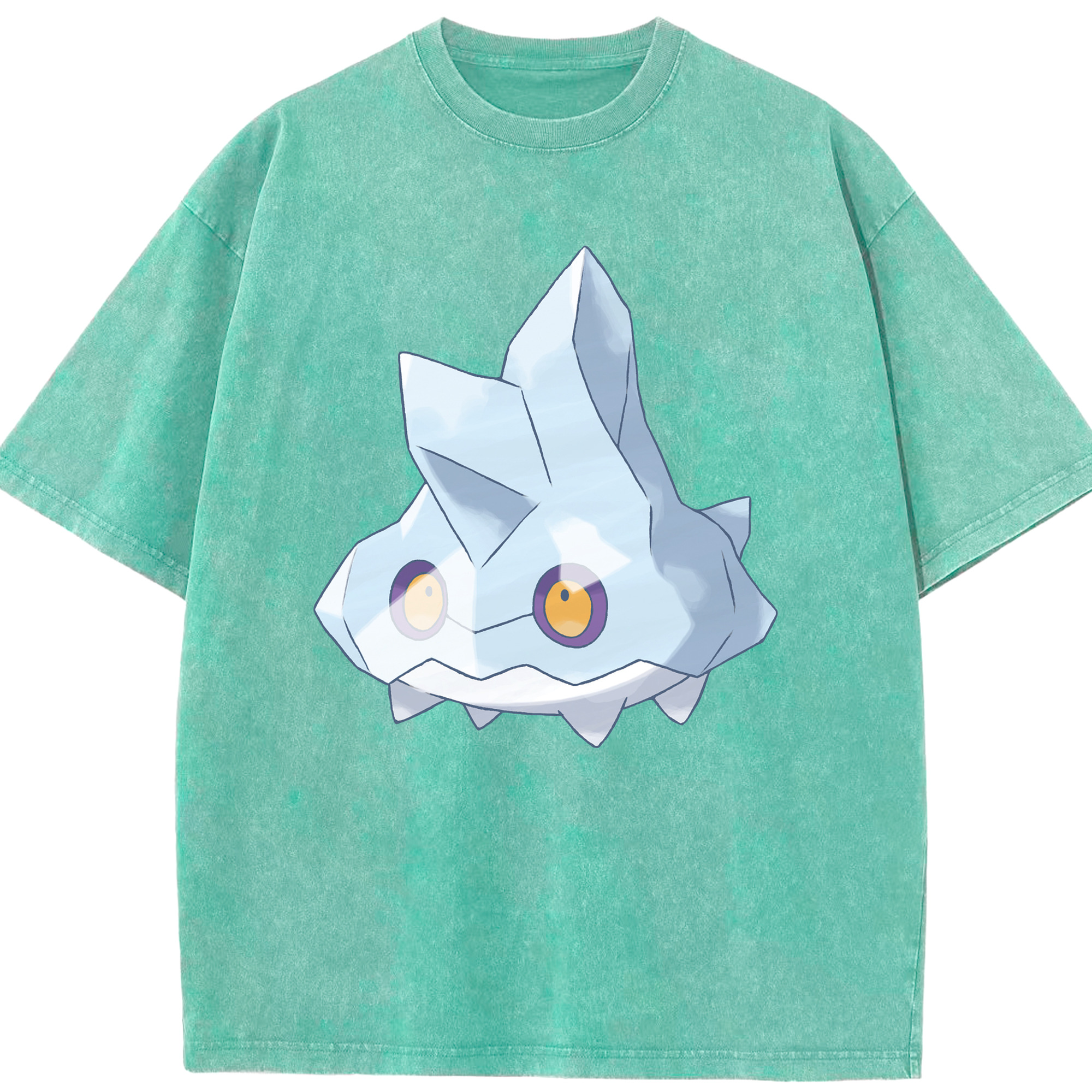 （画像用） ポケットモンスター Pokémon 綿100% ヴィンテージ風 半袖Tシャツ（フロントプリント）